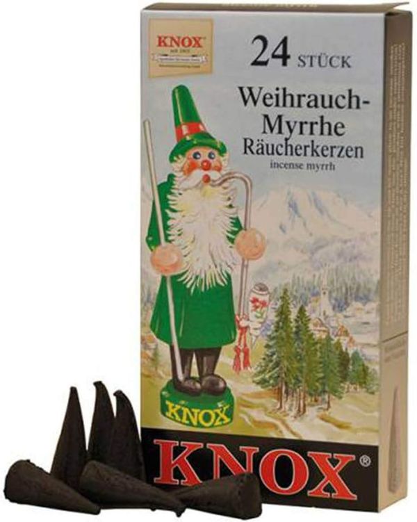 KNOX Räucherkerzen Weihrauch & Myrrhe, 4er-Pack — Ansicht 2