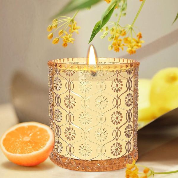 TTRWIN Duftkerze Orange im Glas, 200 g — Ansicht 5
