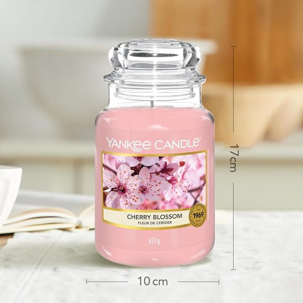 Yankee Candle Cherry Blossom, großes Glas — Ansicht 4