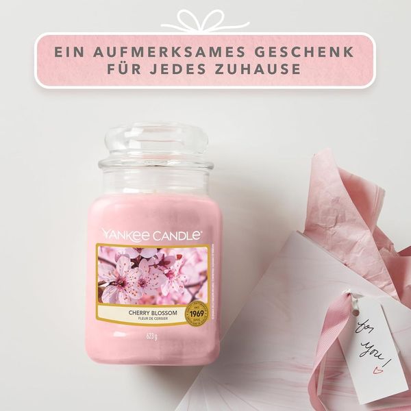 Yankee Candle Cherry Blossom, großes Glas — Ansicht 5
