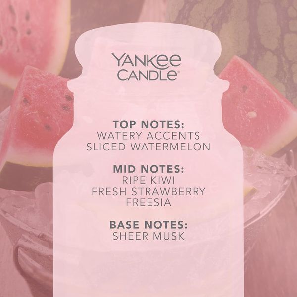 Yankee Candle Juicy Watermelon, großes Glas — Ansicht 3
