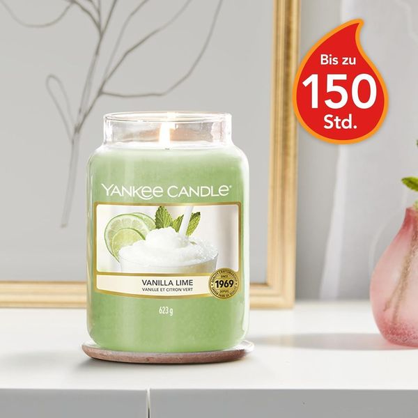 Yankee Candle Vanilla Lime, großes Glas — Ansicht 3