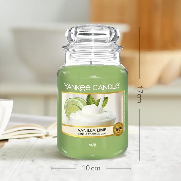 Yankee Candle Vanilla Lime, großes Glas — Ansicht 4